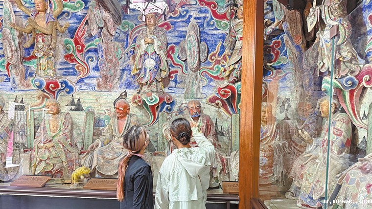 历经18个月保护性修复 紫金庵千年罗汉焕新