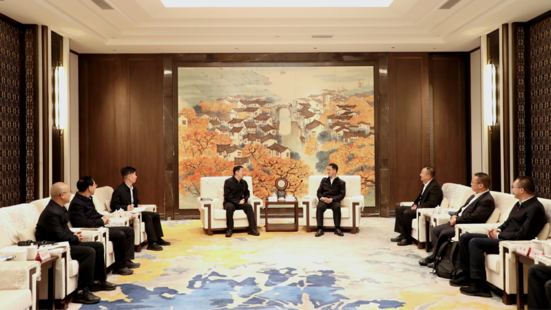 陕西西安周至县党政代表团来苏州考察