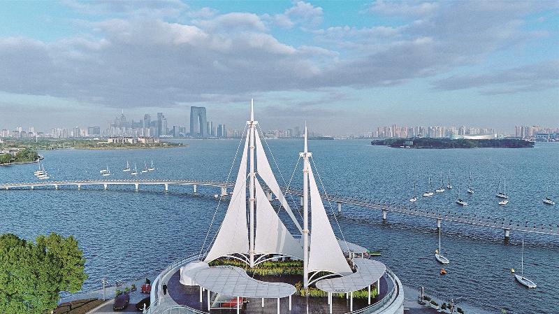 园区的水质与藻情优于往年